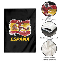 Spain Espana Soccer Football Fan Spanish Flag Garden Flag