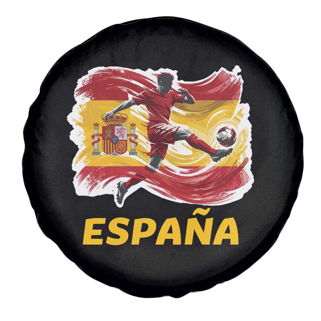 Spain Espana Soccer Football Fan Spanish Flag Spare Tire Cover