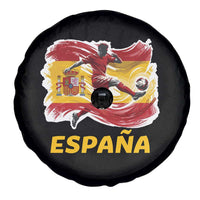 Spain Espana Soccer Football Fan Spanish Flag Spare Tire Cover