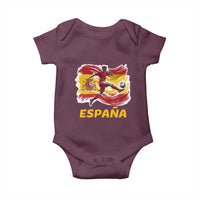 Spain Espana Soccer Football Fan Spanish Flag Baby Onesie