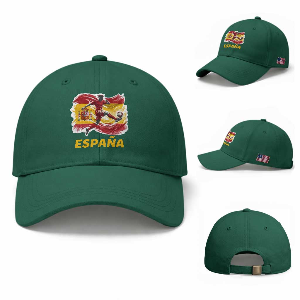 Spain Espana Soccer Football Fan Spanish Flag Baseball Cap