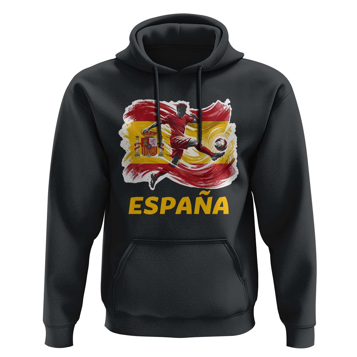 Spain Espana Soccer Football Fan Spanish Flag Hoodie