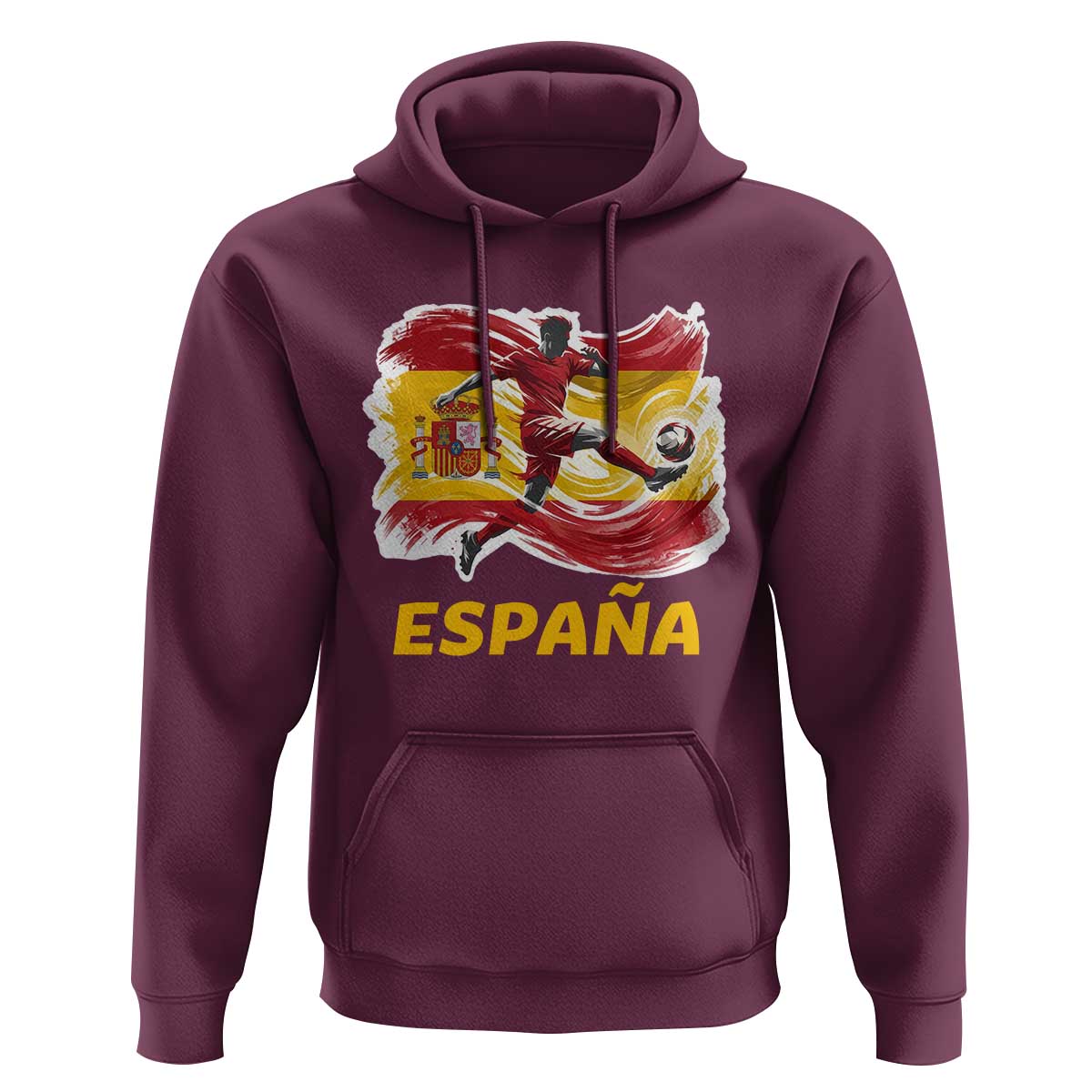Spain Espana Soccer Football Fan Spanish Flag Hoodie