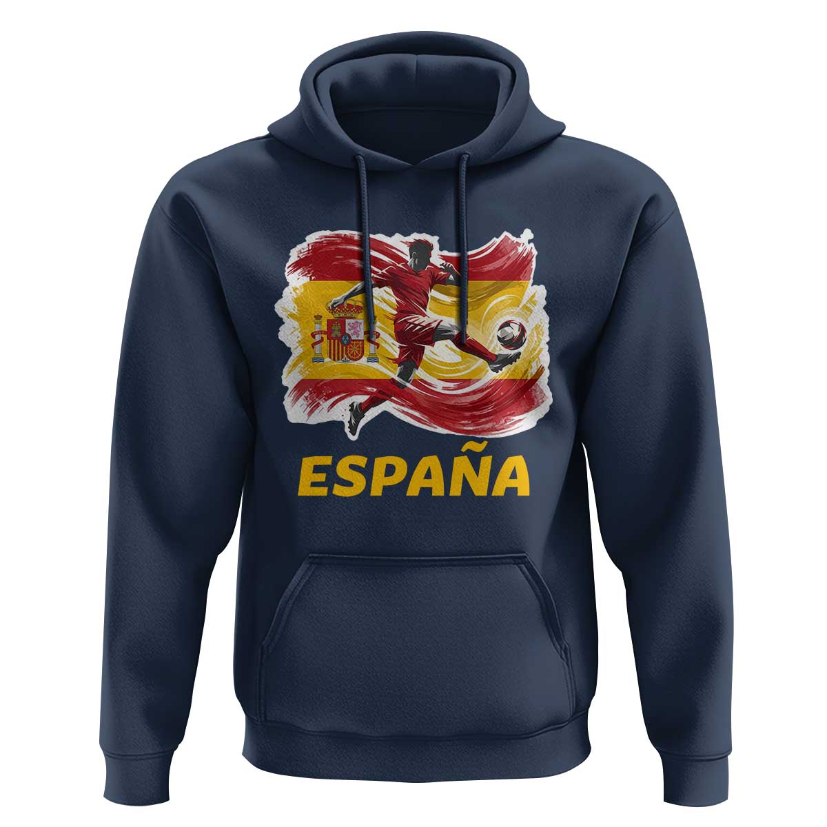 Spain Espana Soccer Football Fan Spanish Flag Hoodie