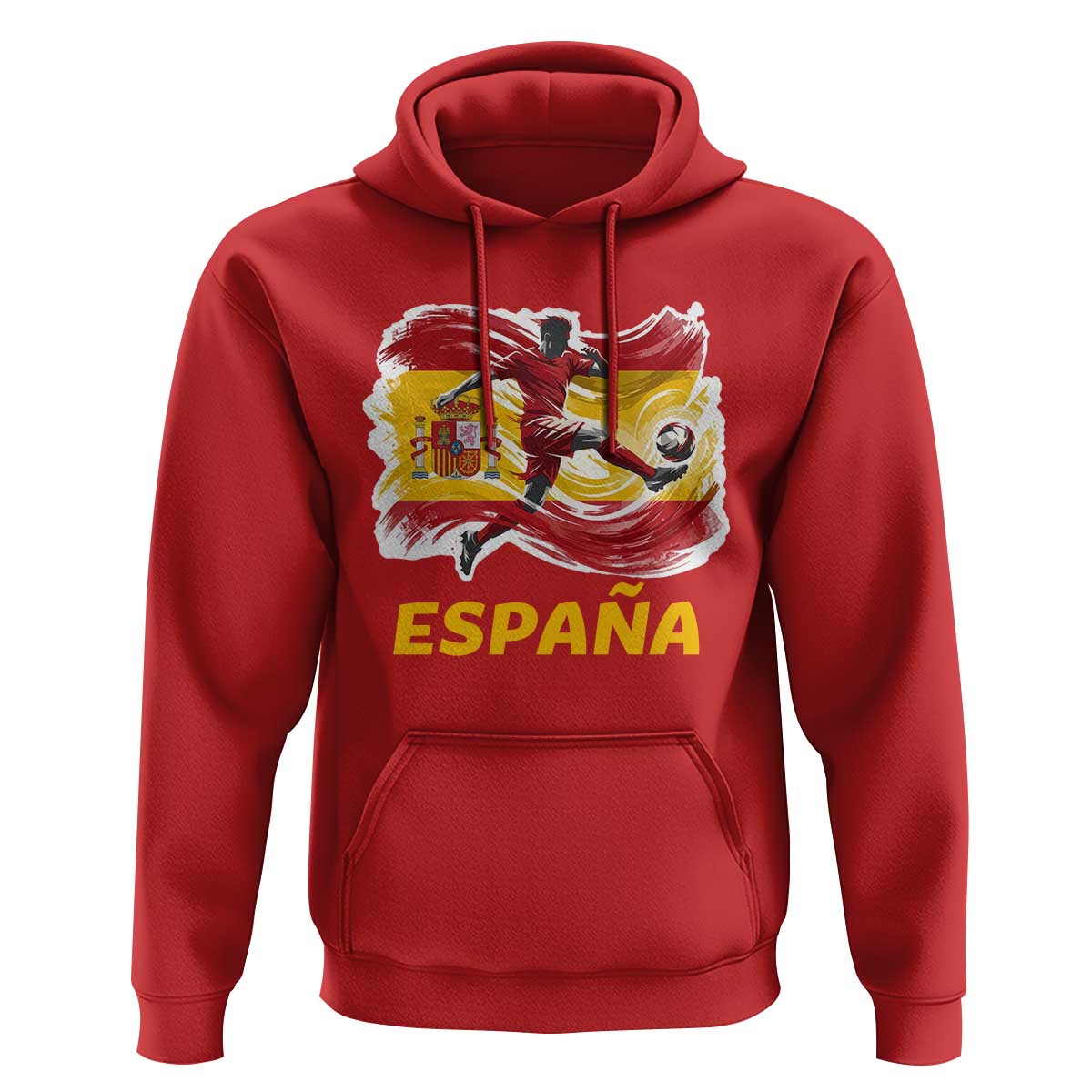 Spain Espana Soccer Football Fan Spanish Flag Hoodie