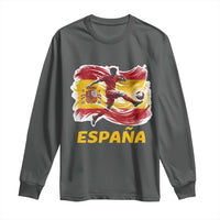 Spain Espana Soccer Football Fan Spanish Flag Long Sleeve Shirt