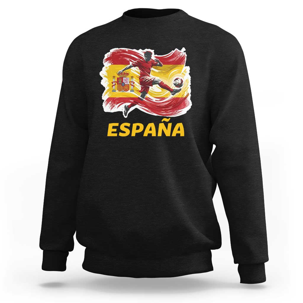 Spain Espana Soccer Football Fan Spanish Flag Sweatshirt
