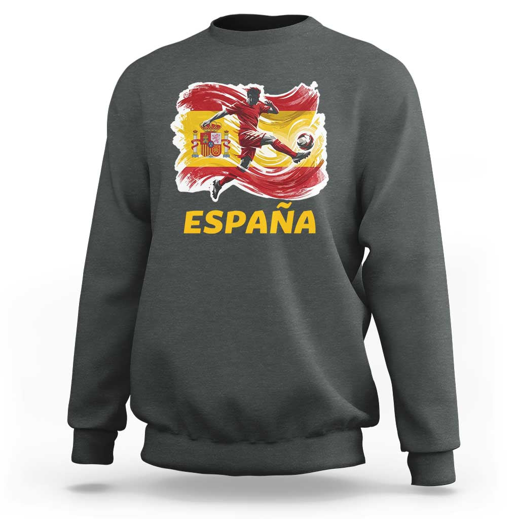Spain Espana Soccer Football Fan Spanish Flag Sweatshirt