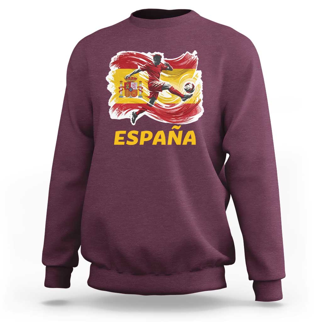 Spain Espana Soccer Football Fan Spanish Flag Sweatshirt