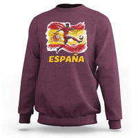 Spain Espana Soccer Football Fan Spanish Flag Sweatshirt