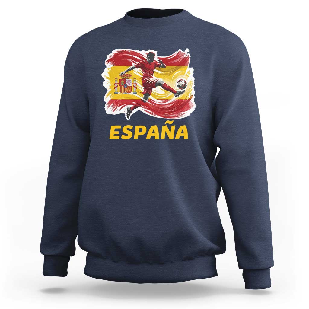 Spain Espana Soccer Football Fan Spanish Flag Sweatshirt