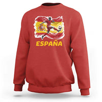 Spain Espana Soccer Football Fan Spanish Flag Sweatshirt