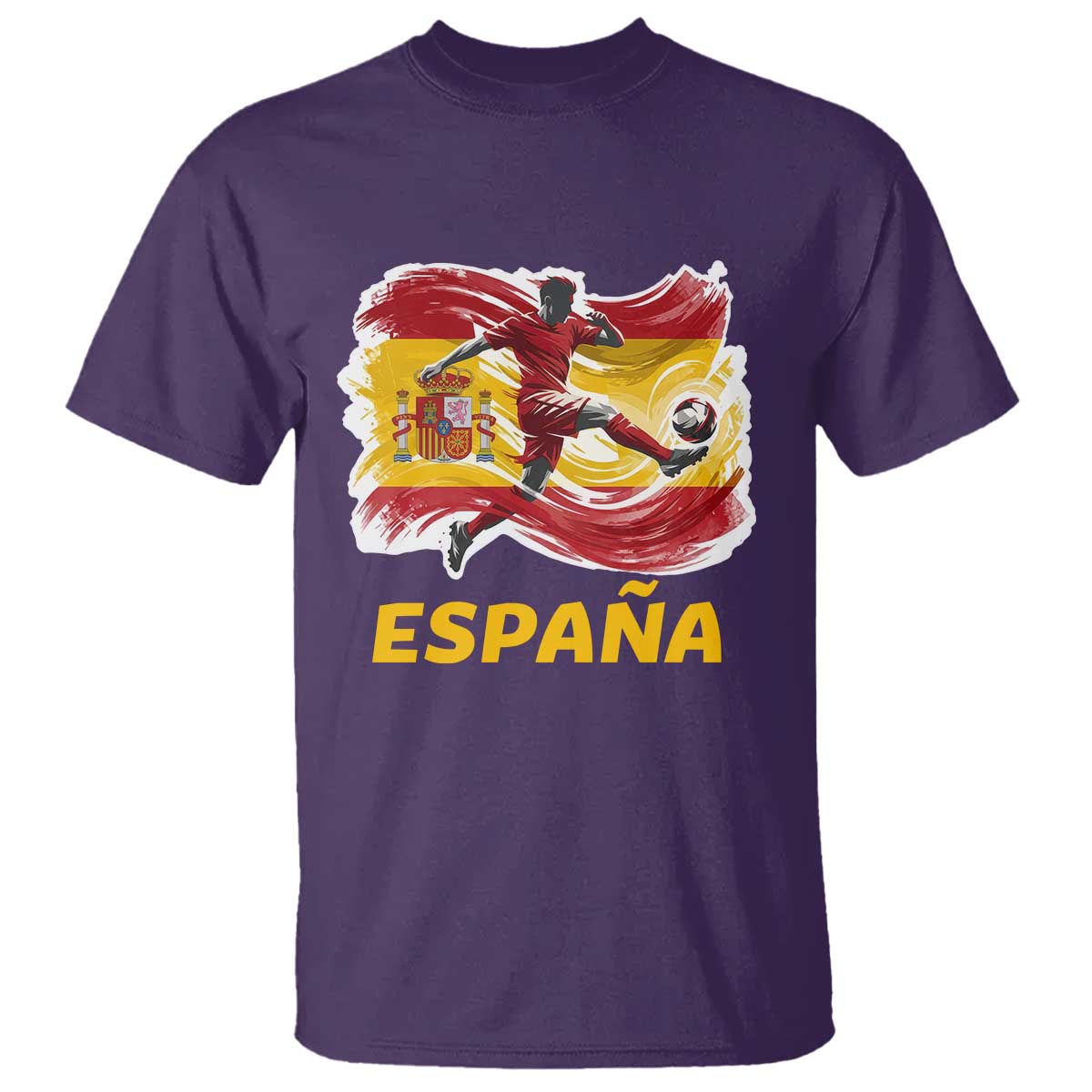 Spain Espana Soccer Football Fan Spanish Flag T Shirt