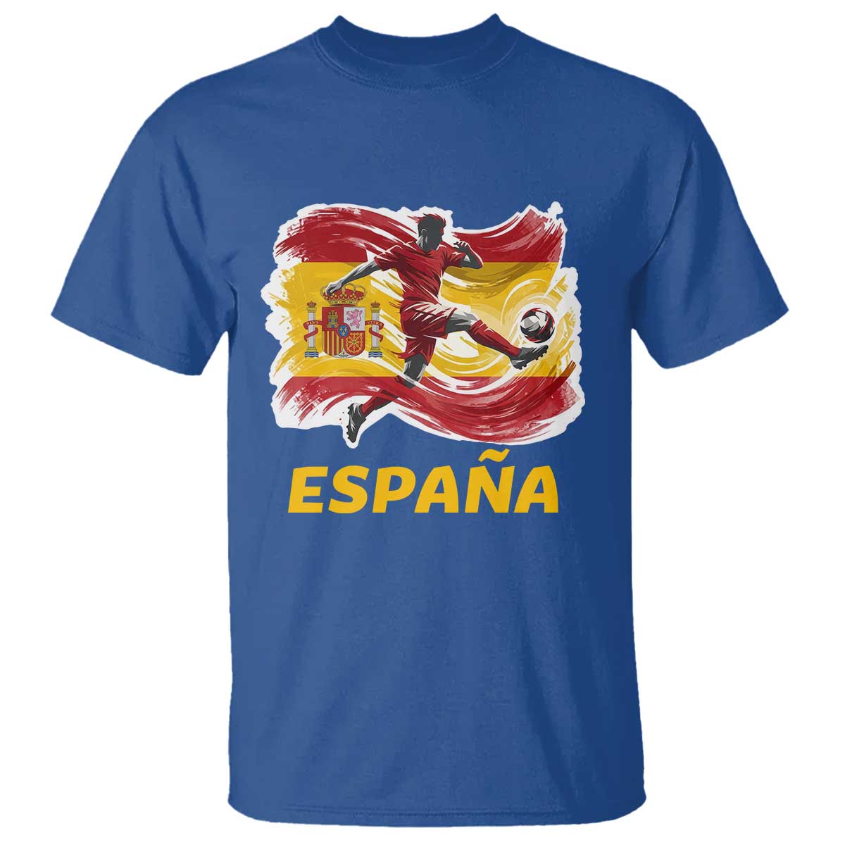 Spain Espana Soccer Football Fan Spanish Flag T Shirt