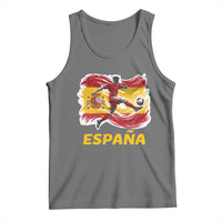 Spain Espana Soccer Football Fan Spanish Flag Tank Top