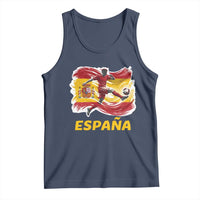 Spain Espana Soccer Football Fan Spanish Flag Tank Top