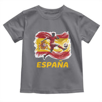 Spain Espana Soccer Football Fan Spanish Flag Toddler T Shirt