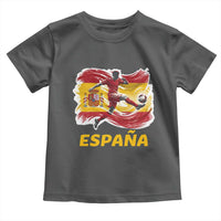 Spain Espana Soccer Football Fan Spanish Flag Toddler T Shirt