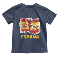 Spain Espana Soccer Football Fan Spanish Flag Toddler T Shirt