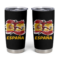 Spain Espana Soccer Football Fan Spanish Flag Tumbler Cup