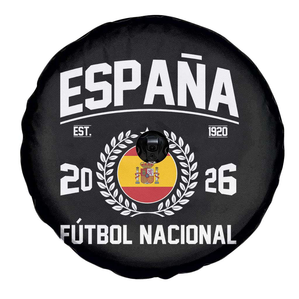 Spain 2026 Soccer Football Fan Spanish Flag Spare Tire Cover