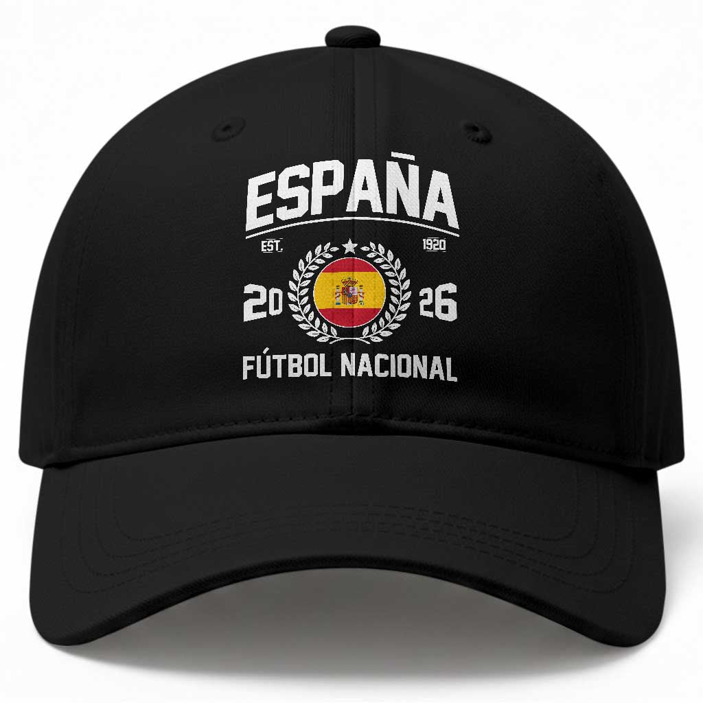 Spain 2026 Soccer Football Fan Spanish Flag Baseball Cap