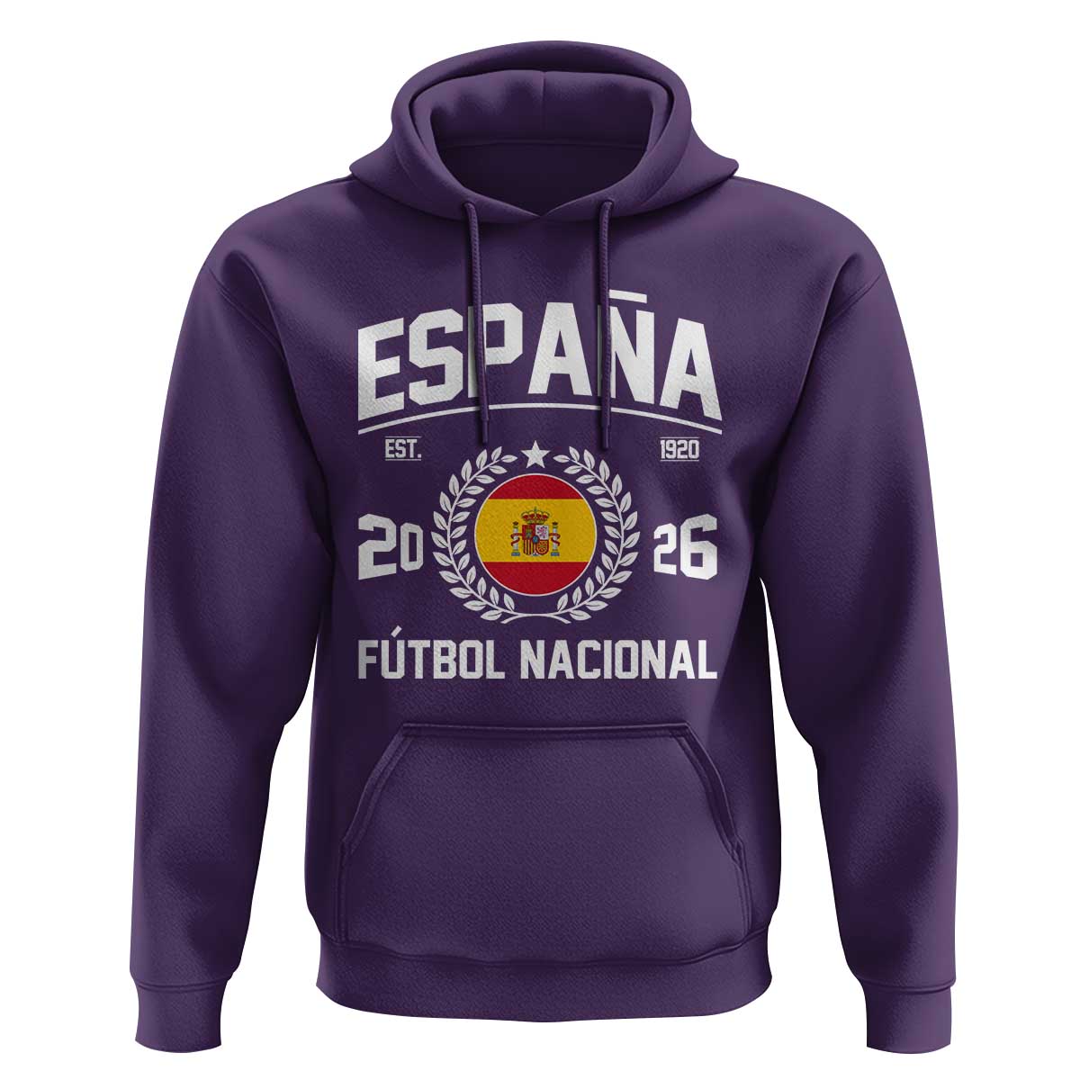 Spain 2026 Soccer Football Fan Spanish Flag Hoodie