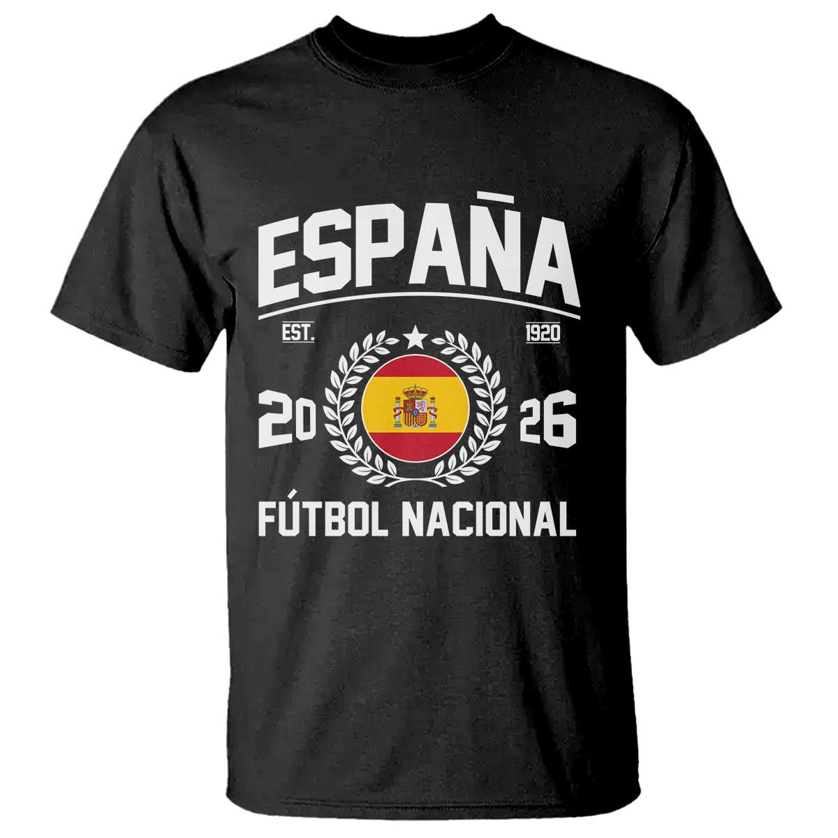Spain 2026 Soccer Football Fan Spanish Flag T Shirt