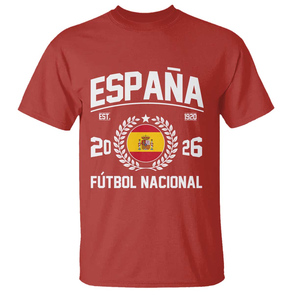 Spain 2026 Soccer Football Fan Spanish Flag T Shirt