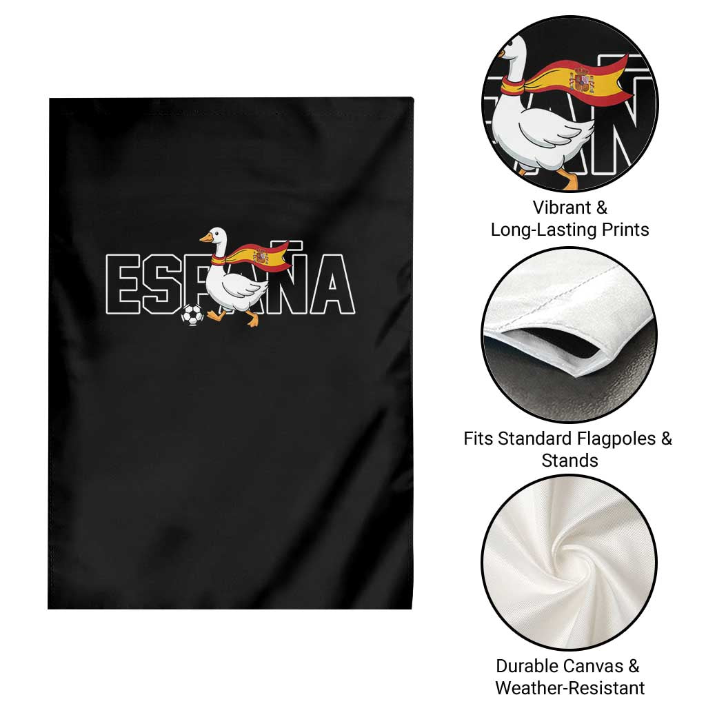 Espana Spain Soccer Football Garden Flag Silly Goose Spanish Flag Fan Supporter