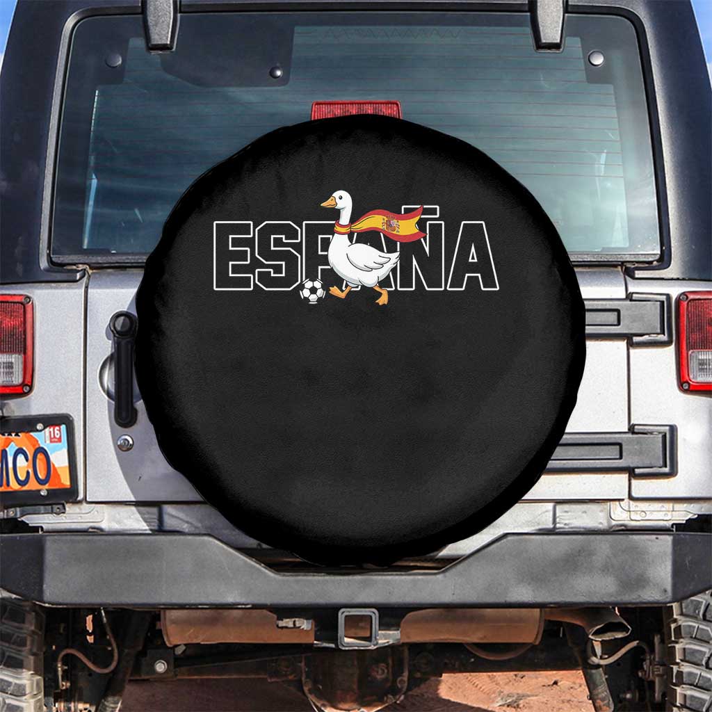 Espana Spain Soccer Football Spare Tire Cover Silly Goose Spanish Flag Fan Supporter