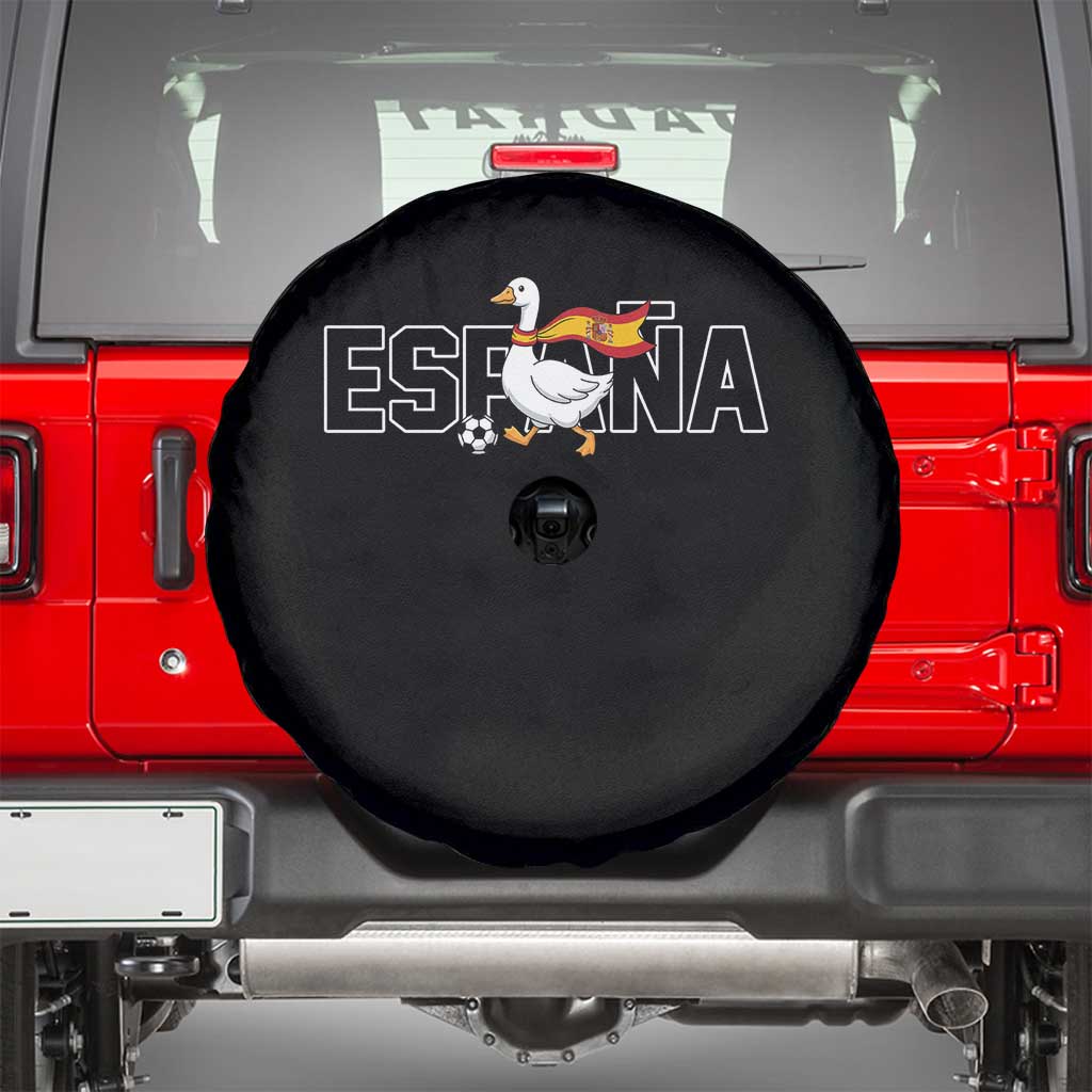 Espana Spain Soccer Football Spare Tire Cover Silly Goose Spanish Flag Fan Supporter