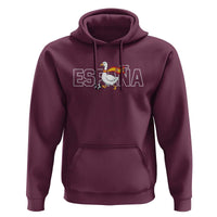 Espana Spain Soccer Football Hoodie Silly Goose Spanish Flag Fan Supporter