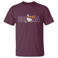 Espana Spain Soccer Football T Shirt Silly Goose Spanish Flag Fan Supporter