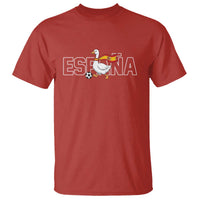 Espana Spain Soccer Football T Shirt Silly Goose Spanish Flag Fan Supporter