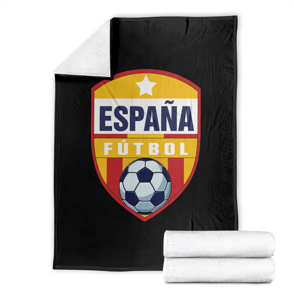 Espana Spain Soccer Football Fan Spanish Flag Throw Blanket