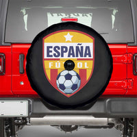Espana Spain Soccer Football Fan Spanish Flag Spare Tire Cover