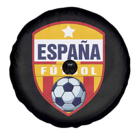 Espana Spain Soccer Football Fan Spanish Flag Spare Tire Cover
