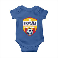 Espana Spain Soccer Football Fan Spanish Flag Baby Onesie