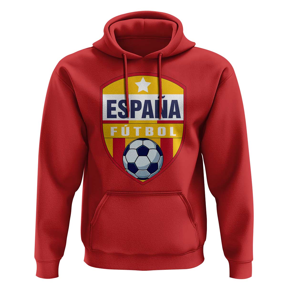 Espana Spain Soccer Football Fan Spanish Flag Hoodie