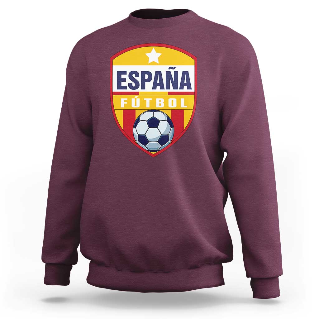 Espana Spain Soccer Football Fan Spanish Flag Sweatshirt