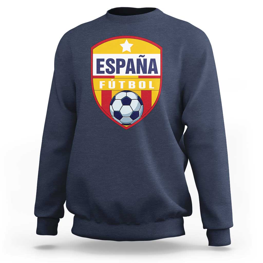 Espana Spain Soccer Football Fan Spanish Flag Sweatshirt