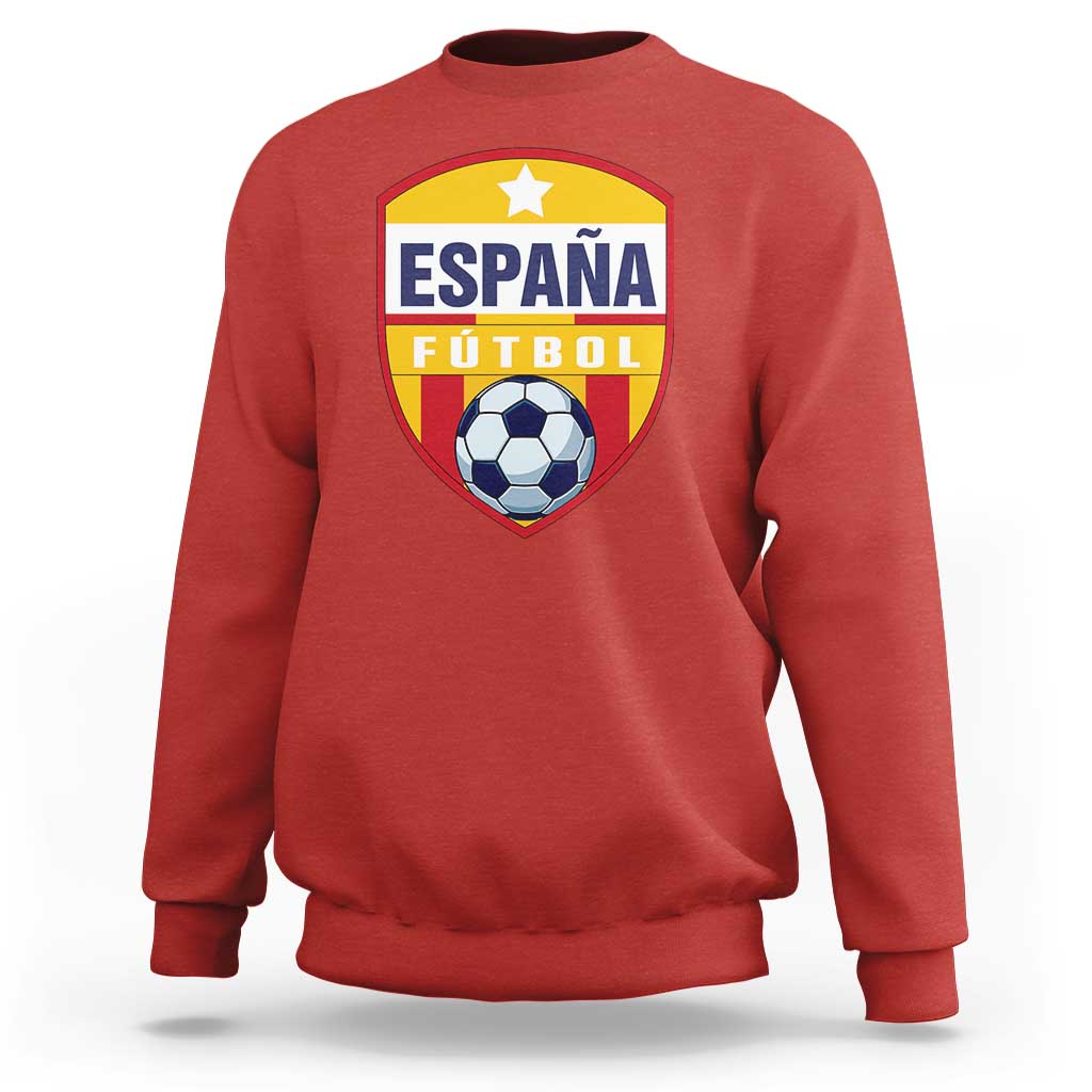 Espana Spain Soccer Football Fan Spanish Flag Sweatshirt