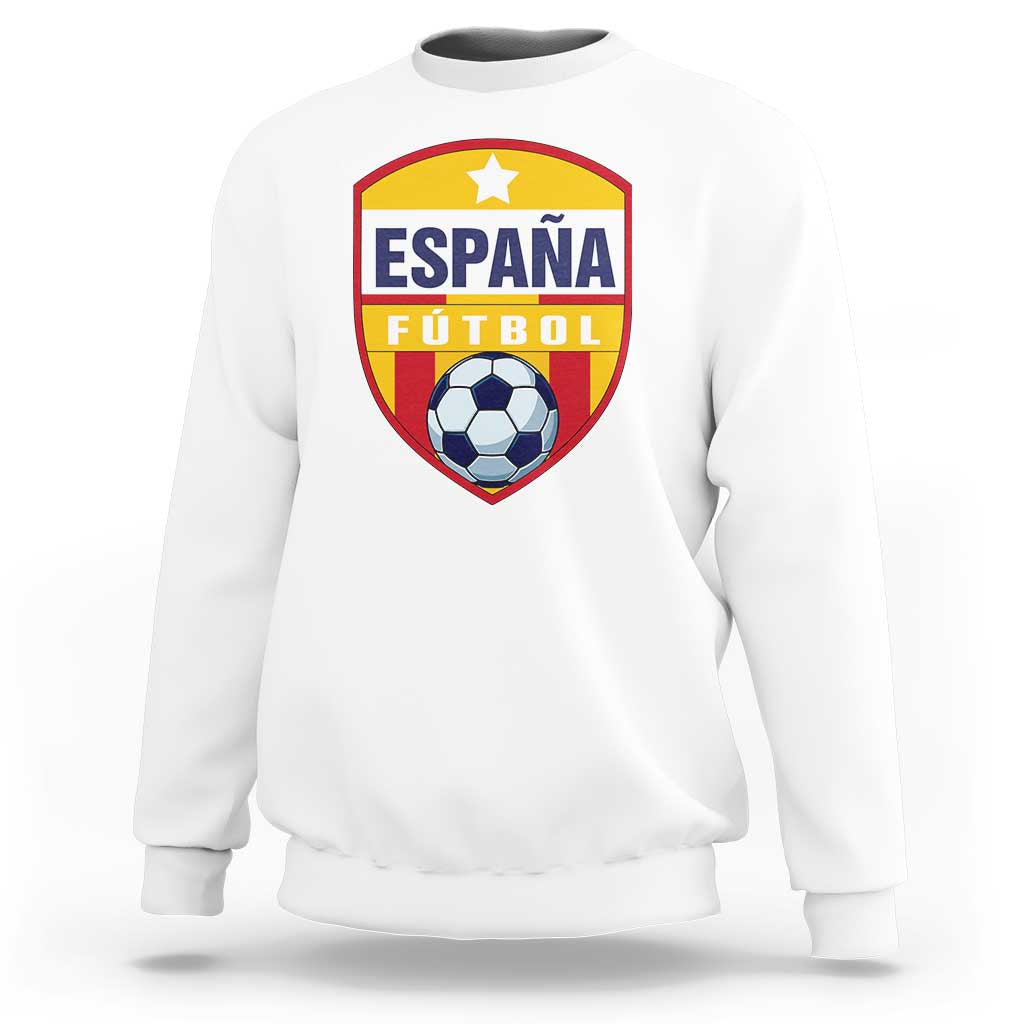 Espana Spain Soccer Football Fan Spanish Flag Sweatshirt
