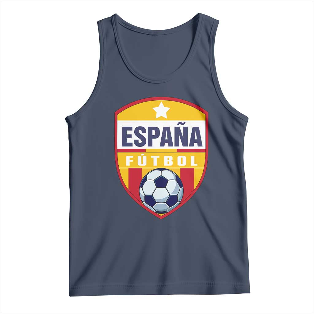 Espana Spain Soccer Football Fan Spanish Flag Tank Top