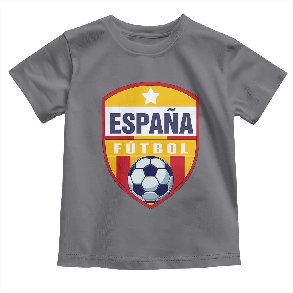 Espana Spain Soccer Football Fan Spanish Flag Toddler T Shirt