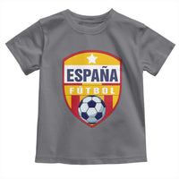 Espana Spain Soccer Football Fan Spanish Flag Toddler T Shirt
