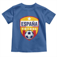 Espana Spain Soccer Football Fan Spanish Flag Toddler T Shirt