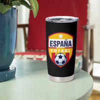 Espana Spain Soccer Football Fan Spanish Flag Tumbler Cup