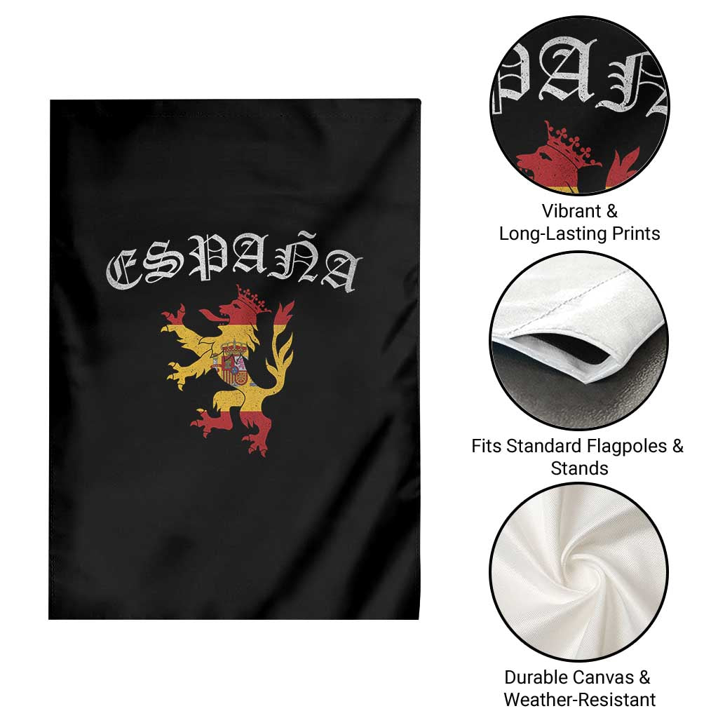 Espana Spain Lion Spanish Flag Spaniard Pride Garden Flag